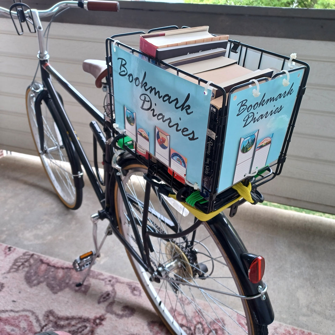 YouTube and bike basket