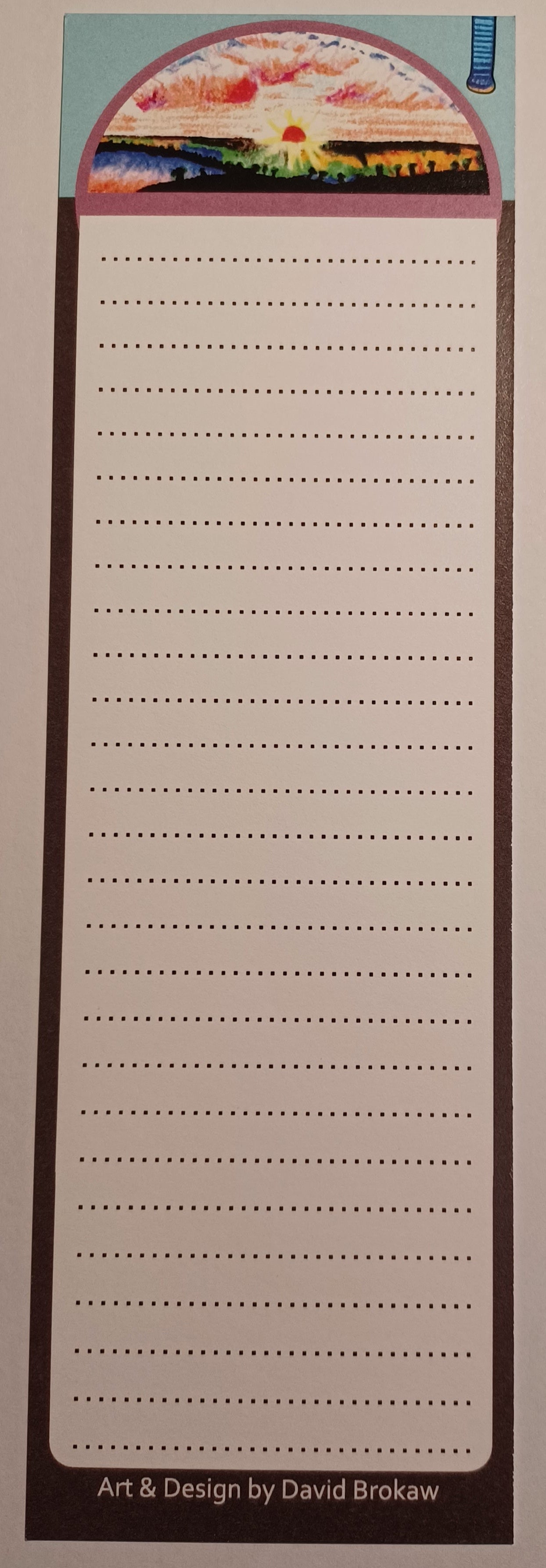 Bookmark - "Mountains" (001)